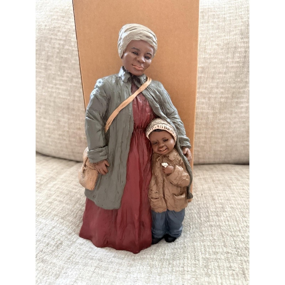 Martha Holcombe All Gods Children Harriet Tubman & Daniel Figurine #218